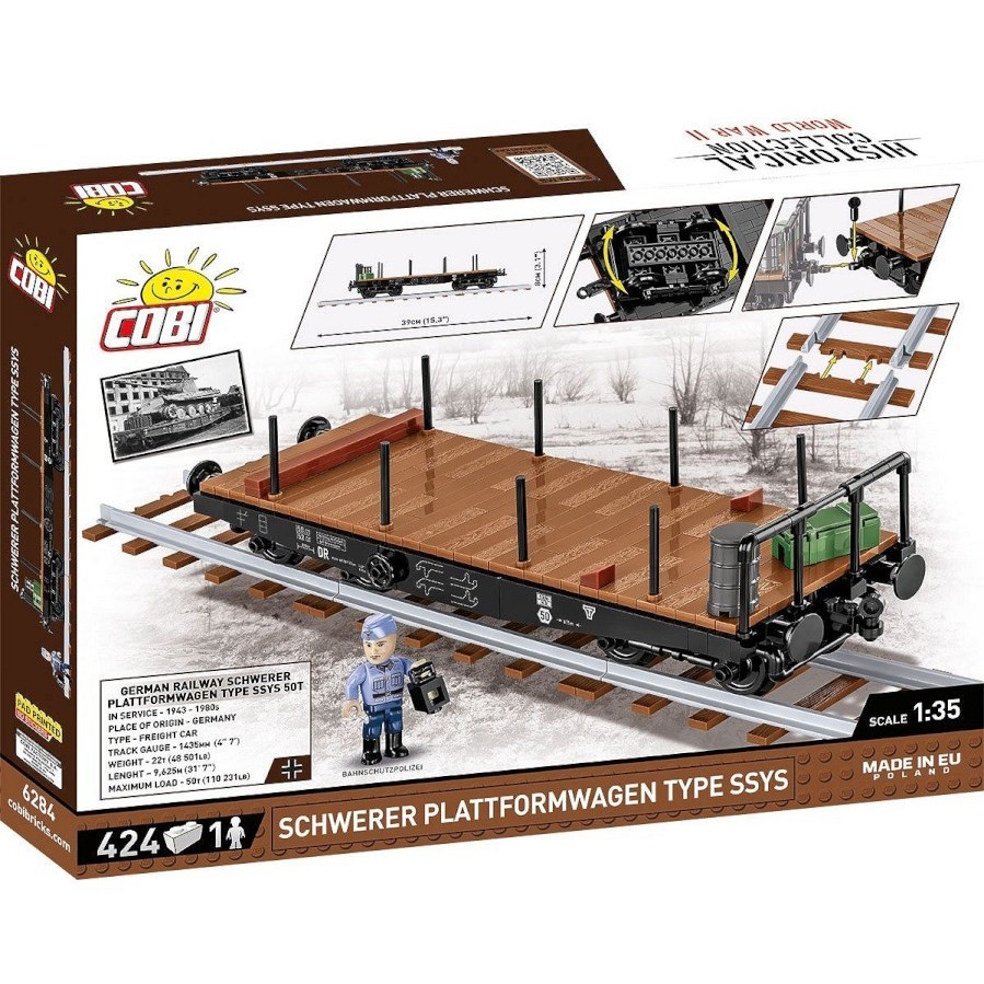 COBI Schwerer Plattformwagen Type SSYS 6284