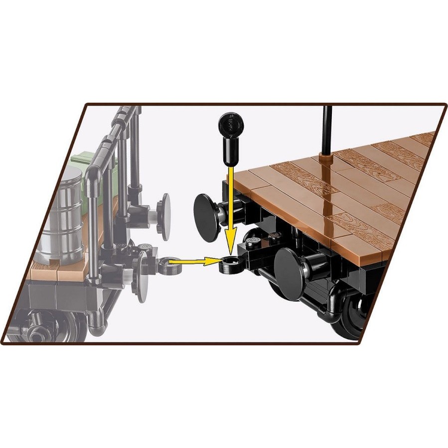 COBI Schwerer Plattformwagen Type SSYS 6284
