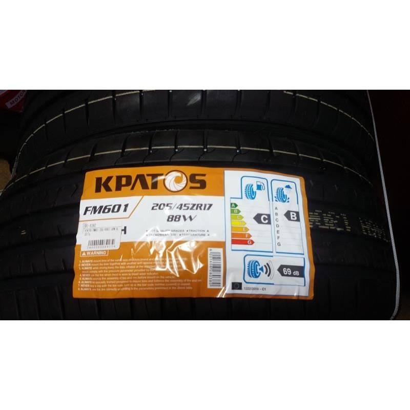 Kpatos FM601 205/60 R15 91V