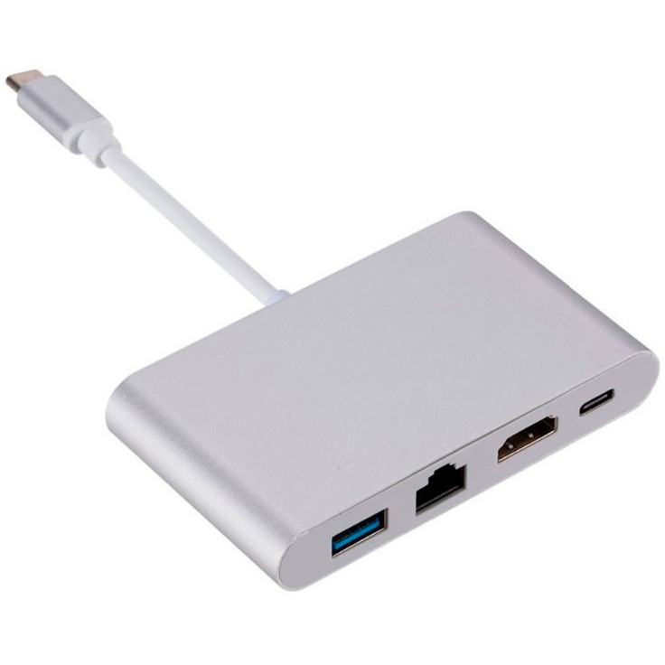 Dynamode Multiport USB 3.1 Type-C to HDMI-RJ45