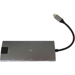 Dynamode Dock 9-in-1 Type C HDMI Mini DP USB3.0 RJ45