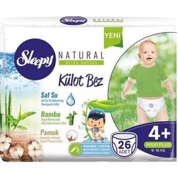 Sleepy Natural Diapers 4 Plus / 26 pcs