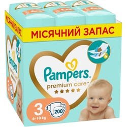 Pampers Premium Care 3 / 200 pcs