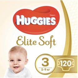 Huggies Elite Soft 3 / 120 pcs
