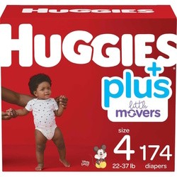 Huggies Little Movers Plus 4 / 174 pcs