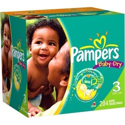 Pampers Active Baby-Dry 3 / 204 pcs