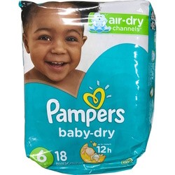 Pampers Active Baby-Dry 6 / 18 pcs