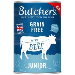 Butchers Grain Free Can Junior Beef in Jelly 400 g 1&nbsp;шт