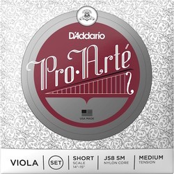 DAddario Pro-Arte Viola String Set Short Scale Medium