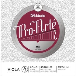 DAddario Pro-Arte Viola A String Long Scale Medium
