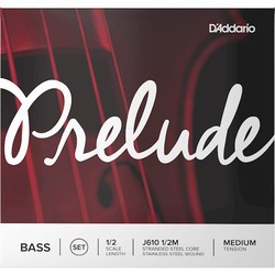 DAddario Prelude Double Bass String Set 1/2 Size Medium