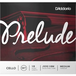 DAddario Prelude Cello Strings Set 1/8 Size Medium
