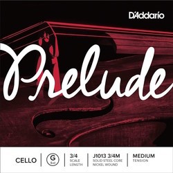 DAddario Prelude Cello G String 3/4 Size Medium