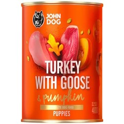 John Dog Can Puppy Goose/Pumpkin 400 g 1&nbsp;шт