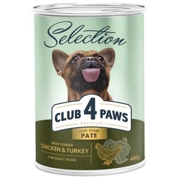 Club 4 Paws Selection Adult Chicken/Turkey 400 g 1&nbsp;шт