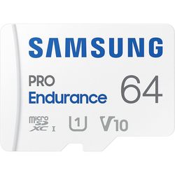 Samsung PRO Endurance microSD + Adapter 64&nbsp;ГБ