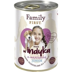 Family First Can Adult Turkey/Carrot 400 g 1&nbsp;шт