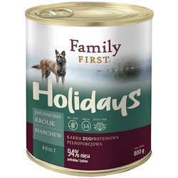 Family First Can Adult Lamb/Rabbit 800 g