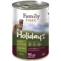 Family First Can Adult Turkey/Chicken 400 g 1&nbsp;шт