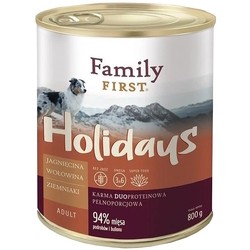 Family First Can Adult Lamb/Beef/Potato 800 g