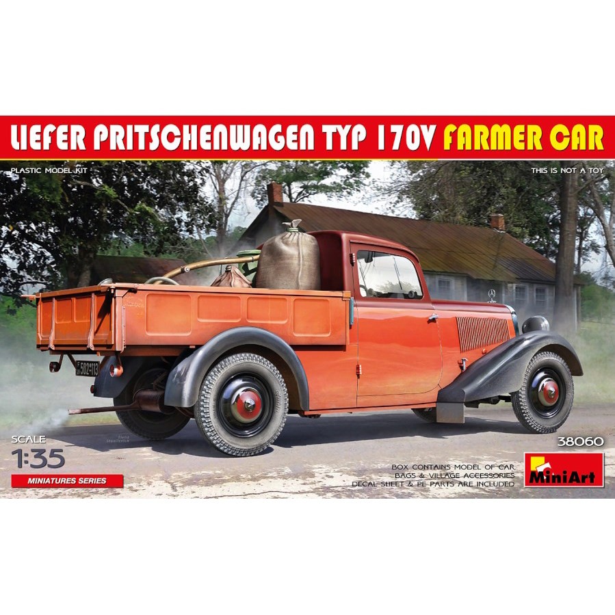 MiniArt Liefer Pritschenwagen Typ 170v Farmer Car (1:35)