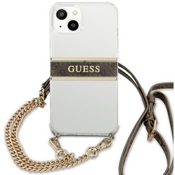 GUESS Gold Stripe Crossbody for iPhone 13 mini