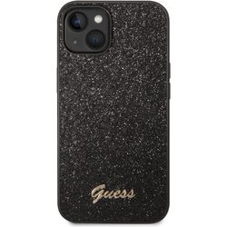 GUESS Glitter Script for iPhone 14 Plus