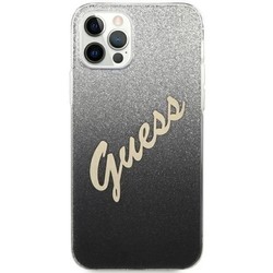 GUESS Glitter Gradient Script for iPhone 12 Pro Max