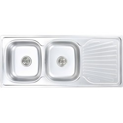 VidaXL Kitchen Sink Double Basin 120x50 145075 1200x500