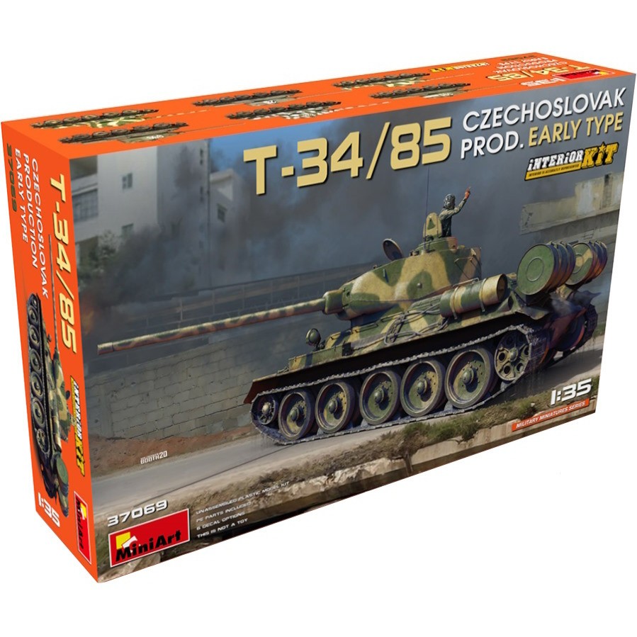 MiniArt T-34/85 Czechoslovak Prod. Early Type. Interior Kit (1:35)