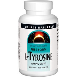 Source Naturals L-Tyrosine 500 mg 100 tab