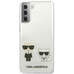 Karl Lagerfeld Transparent Karl & Choupette for Galaxy S21+
