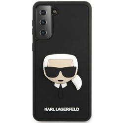 Karl Lagerfeld 3D Rubber Karl&apos;s Head for Galaxy S21+