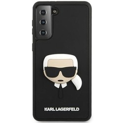 Karl Lagerfeld 3D Rubber Karl&apos;s Head for Galaxy S21+