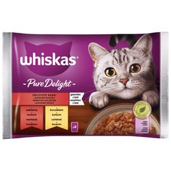 Whiskas Pure Delight Juicy Bites in Jelly 4 pcs