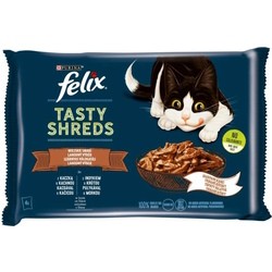 Felix Tasty Shreds Farm Selection Duck/Turkey in Gravy 4 pcs