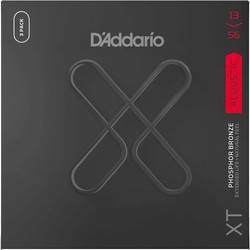 DAddario XT Acoustic Phosphor Bronze 13-56 (3-Pack)