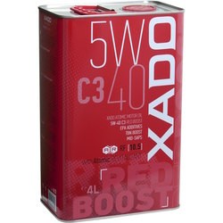 XADO Atomic Oil 5W-40 C3 Red Boost 4&nbsp;л
