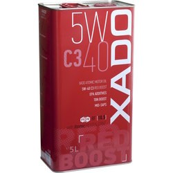 XADO Atomic Oil 5W-40 C3 Red Boost 5&nbsp;л