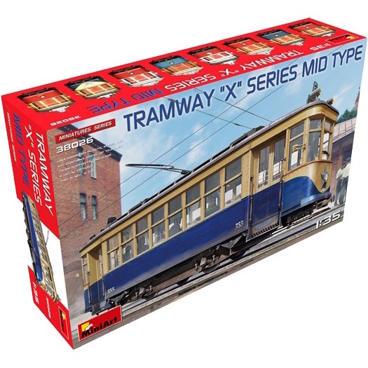 MiniArt Tramway X Series Mid Type (1:35)