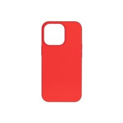 2E Liquid Silicone for iPhone 14 Pro (красный)