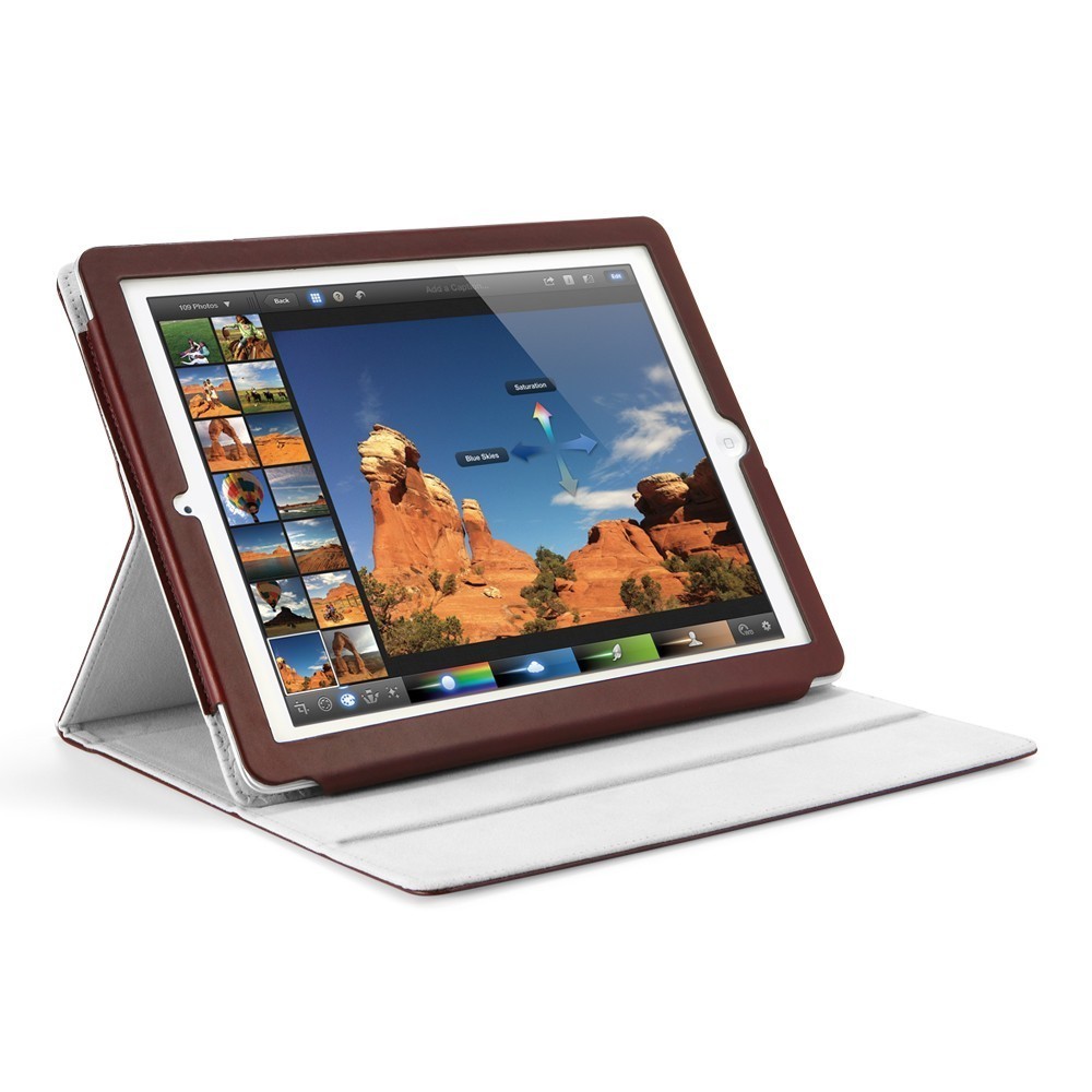Spigen Folio.S Plus Leather Case for iPad 2/3/4