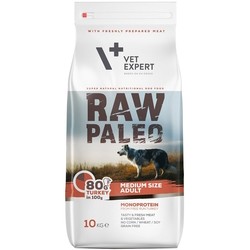 VetExpert Raw Paleo Adult Medium Turkey 10 kg