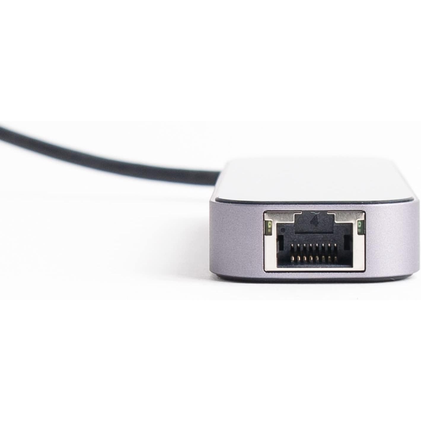 Unitek uHUB H6 Gloss 6-in-1 USB-C Ethernet Hub With HDMI and 100W Power Delivery