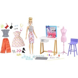 Barbie Fashion Designer Doll and Studio HDY90