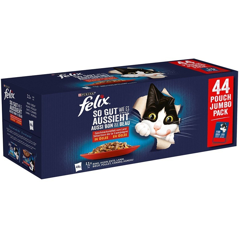 Felix As Good As It Looks Fram Selection in Jelly 44 pcs