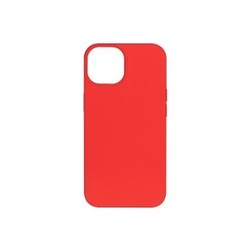 2E Liquid Silicone for iPhone 14 (красный)