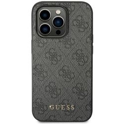 GUESS Metal Gold Logo for iPhone 14 Pro