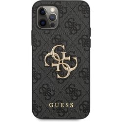 GUESS Big Metal Logo for iPhone 12/12 Pro