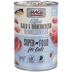 MACs Kitten Calf/Chicken Hearts 400 g